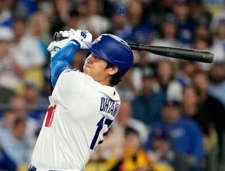 大谷、３戦ぶり１５号ソロ　復帰の千賀、４失点で５敗目