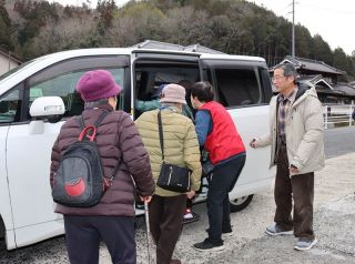 【岡山「２．０」人口減少の先に】第３部つなぐ（８）「交通空白地」　移動支援、住民の手で
