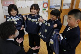 児童主体性促す 喬松小最優秀　県教委 生活リズム向上優良活動