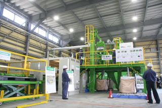 太陽光パネルのリサイクル事業参入　エディオン、福山に専用工場新設