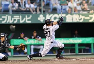 西純矢（創志学園高出）適時打で存在感　倉敷でファームＬ「阪神―ソフトバンク」