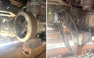 井原鉄道の車両から部品が落下　けが人や運行への影響なし