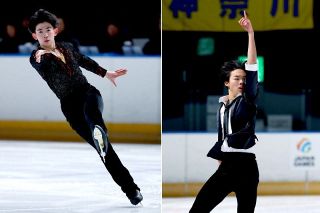 岡山少年男子 ＳＰ２位発進 冬季国スポフィギュア