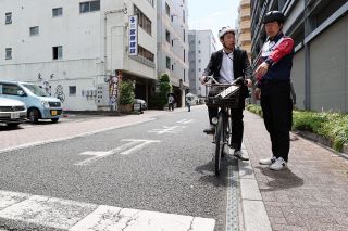 注意事項改めて確認 乗車前の確認、左側通行、一時停止　青切符開始１カ月で体験ルポ