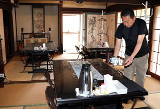 笠岡の元協力隊員・金藤さん ６月にも古民家レストラン開業　料理人経験生かしにぎわい創出
