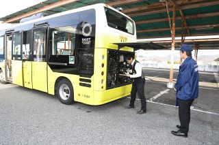 年末年始の繁忙期 安全輸送を　岡山運輸支局 バス事業者など点検