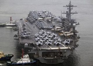 米、対イラン空母を追加派遣　３隻態勢に、１万人増派