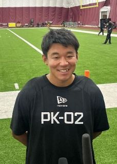 ＮＦＬ目指す松澤、アピール不調　「思い通りにはいかなかった」