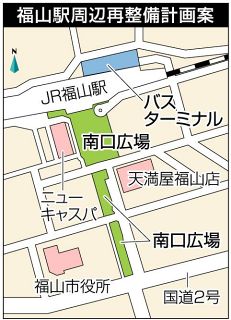 福山駅周辺再整備で対話集会　７月から市方針、懸念解消を図る