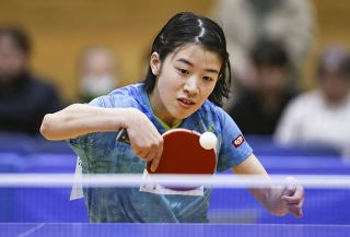 面手（山陽学園高３年） 世界卓球初代表