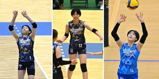 熱帯びる正セッター争い 浜田、妹尾、佐原 ＳＶ女子岡山シーガルズ