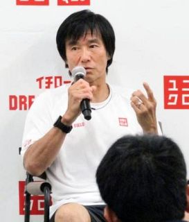 中山雅史さんが代表へエール　「優勝に近づいて」