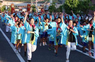倉敷 １８日に真備・船穂総おどり　住民や学校２４団体 飲食や音楽も