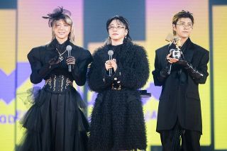 【MTV VMAJ】Mrs. GREEN APPLE、サプライズ登場に大歓声「間に合ってよかった」　3年連続大賞