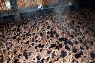 宝木争奪戦、地押し中止 来年の西大寺会陽　対策検討段階踏まえ 奉賛会