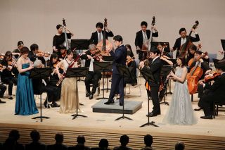 岡フィル 躍動する演奏で聴衆魅了　〝ツアー第１弾〟津山で定演