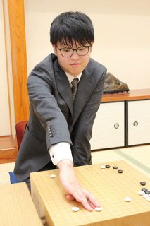 囲碁の佐田七段（岡山出身）「タイトル近づきたい」　７日に碁聖戦本戦決勝