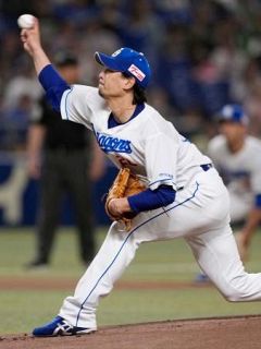 中２―０ヤ（１４日）　中日接戦制し、涌井２勝目