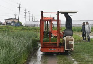 自社栽培のイグサで寝ござ一貫生産、萩原　ブランド強化、文化も継承