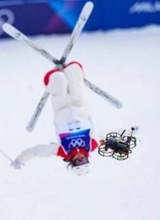 【五輪放送技術】ドローン進化、迫真の映像　屋内競技でも背後ぴたり