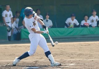 金光学園の岡本 ２本塁打７打点の大暴れ　高校野球 第４日１回戦