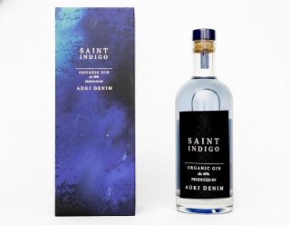 岡山デニムをイメージした藍色のジン発売　ほのかな渋みとフローラルな香り 青木被服