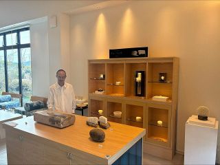自然から着想 繊細さ表現した１４点　玉野で陶芸家加藤直樹さん個展　