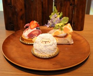池田動物園の人気者をケーキに　ＡＮＡクラウンプラザホテル岡山