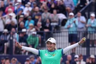 桑木志帆（岡山市出身）、メジャー初優勝　ＡＩＧ全英女子ゴルフ最終日