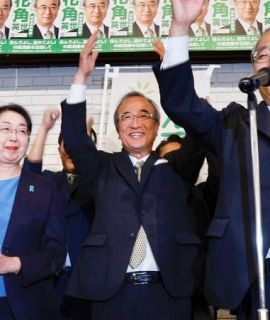 新潟県知事選で花角氏が３選　原発再稼働後、初の選挙制す