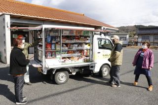 どんどん市場 買い物難民対策評価　勝央、経産省コンテストで優秀賞