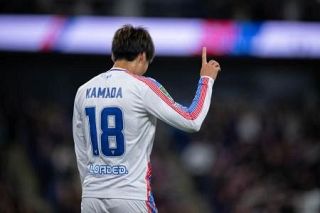 鎌田大地が今季初ゴール　イングランド・リーグ杯