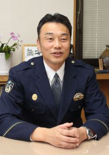 【ズームアップ】総社署長になった小幡真史さん　地域連携深め犯罪防止
