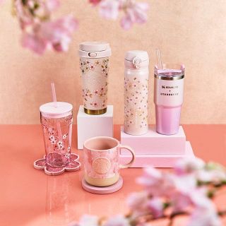 スタバ新作グッズ】毎年大人気の桜グッズ、桜の繊細な印象と上品な