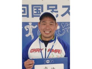 カヌーの山根（阪神溶接機材）が７位　青森国スポ、岡山勢入賞第１号