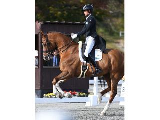 馬術の日高（蒜山ホースパーク）準優勝 青森国スポ　陸上の瀧本（金光学園高）は５位