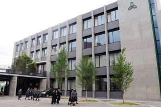 山陽学園中・高 新西校舎完成祝う　落成式 「目標へ存分に挑戦して」