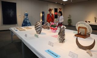 個性豊かな力作一堂 津山工芸展　作州地域の愛好家ら２６人出品