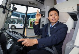 「特定技能」バス運転手に初合格　両備Ｇのインドネシア国籍の社員