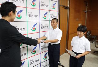 野崎さん三浦さん 全国での活躍誓う　２７日 日本拳法総合選手権出場