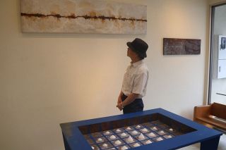 さびの変化、表情を楽しむ　玉野で造形作家役重さん個展