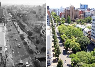 【水と緑の回廊　西川緑道公園開園５０年】（上）都心にオアシスを　情熱燃やした先人