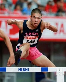 高校生の後藤が初Ｖ、代表へ　陸上日本選手権、田中は７連覇