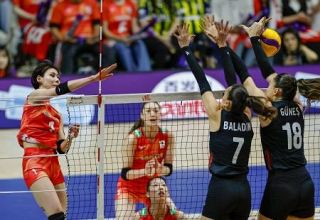 バレー女子日本、トルコに敗れる　ネーションズリーグ第４日