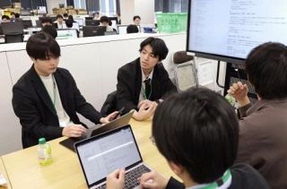 学生パワーで県庁ＤＸ推進　選挙も書類整理も、富山