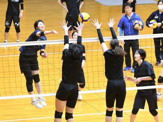 連敗脱出 突破口開け シーガルズ ７、８日アウェー姫路戦／センター田口 チームの〝柱〟確かな存在感