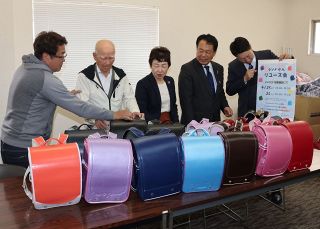 ランドセル必要な家庭に　玉野ＬＣが２５、２６日にリユース会