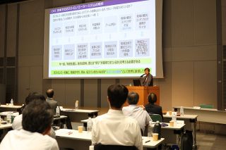 食文化生かし観光振興を　美馬観光ビューロー林事務局長が岡山で講演　