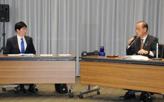 知事と岡山市長会談、１１月９日で固まる　５年ぶりに公式面会
