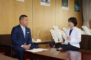 広島知事「副首都適正有する」　政府公表基準の再考求める